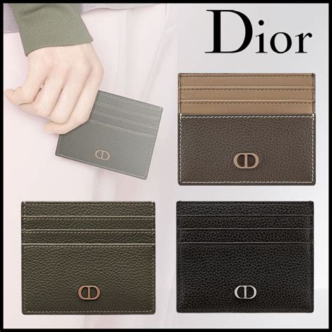 dior valentine card holder|Dior card holder used.